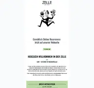Kleine Seitenvorschau von zelle18.de