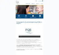 Kleine Seitenvorschau von pqb-bayern.de