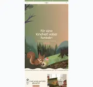 Kleine Seitenvorschau von zendoukids.de
