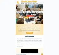 Kleine Seitenvorschau von schule-des-lebens-potsdam.de