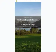 Kleine Seitenvorschau von wohnmobilplatz.de