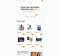 Kleine Seitenvorschau von meinpreisalarm.de