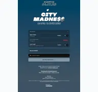 Kleine Seitenvorschau von city-madness.de