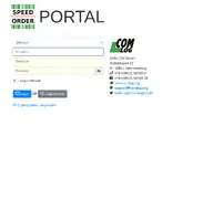Kleine Seitenvorschau von speedorder.de