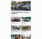 Kleine Seitenvorschau von kochautomobile-crailsheim.skoda-auto.de