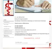 Kleine Seitenvorschau von praxis-dr-illert.de