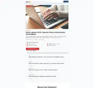 Kleine Seitenvorschau von taglicherang.de