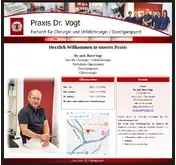 Kleine Seitenvorschau von praxis-dr-vogt.de