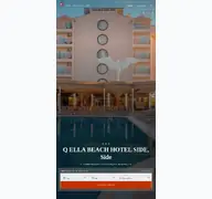 Kleine Seitenvorschau von qellabeach.resorthotel.de