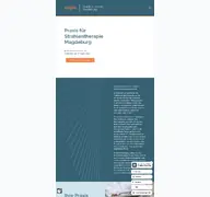 Kleine Seitenvorschau von strahlentherapie-magdeburg.de
