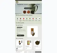 Kleine Seitenvorschau von mein-teehaus.de