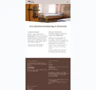 Kleine Seitenvorschau von zimmervermietung-chemnitz.de
