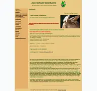 Kleine Seitenvorschau von zoo-schule-gruenfuchs.de