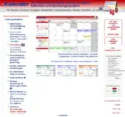 Kleine Seitenvorschau von ckalender.de