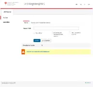 Kleine Seitenvorschau von uid.admin.ch