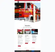 Kleine Seitenvorschau von feuerwehr-werder.de