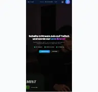 Kleine Seitenvorschau von streamboost.de
