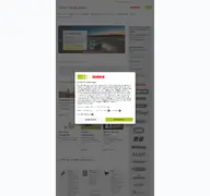 Kleine Seitenvorschau von claas-thueringen.de