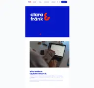 Kleine Seitenvorschau von clara-fraenk.de