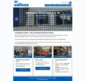 Kleine Seitenvorschau von unfried-reha.de