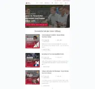 Kleine Seitenvorschau von unionstiftung.de