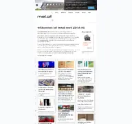 Kleine Seitenvorschau von met-all.ch