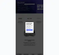 Kleine Seitenvorschau von urmet.de