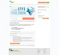 Kleine Seitenvorschau von login.gevestor.de