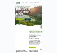 Kleine Seitenvorschau von portenschmiede-saale.de