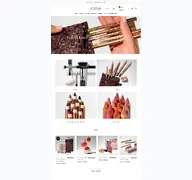Kleine Seitenvorschau von zoevacosmetics.com