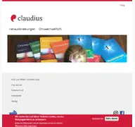 Kleine Seitenvorschau von claudius-schule.de