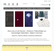 Kleine Seitenvorschau von meko-beschlaege.de