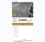 Kleine Seitenvorschau von clayborn-whisky.de