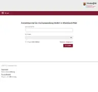Kleine Seitenvorschau von melba-anmeldung.naturschutz.rlp.de