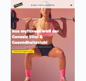 Kleine Seitenvorschau von myfitness-rietberg.de