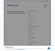 Kleine Seitenvorschau von meldebogen.aerztekammern.de