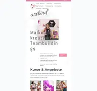 Kleine Seitenvorschau von artbird.at