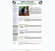 Kleine Seitenvorschau von robbys-katzenwelt.de