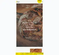 Kleine Seitenvorschau von baeckerei-mueller-chiemgau.de