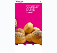 Kleine Seitenvorschau von baeckerei-siercks.de