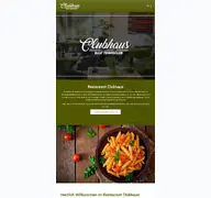Kleine Seitenvorschau von restaurant-clubhaus-lu.de