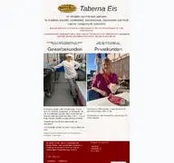Kleine Seitenvorschau von taberna-eis.de