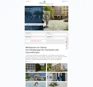 Kleine Seitenvorschau von clienia.ch