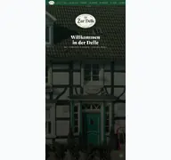 Kleine Seitenvorschau von zur-delle.de