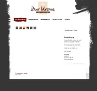 Kleine Seitenvorschau von zur-krone-restaurant.de