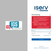 Kleine Seitenvorschau von igs-row.de