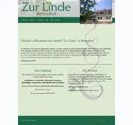 Kleine Seitenvorschau von zur-linde-gasthaus.de