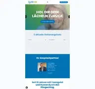 Kleine Seitenvorschau von jobs.aircare-intensiv.de