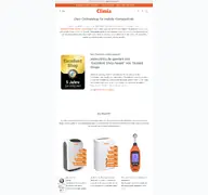 Kleine Seitenvorschau von climia.de