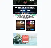 Kleine Seitenvorschau von inseltanz.de